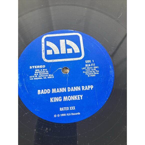 DISCO FUNK RAP 12" The Unknown Rapper-election 80 rapp ALA - RARE '80 - NM mp3 - Picture 4 of 6